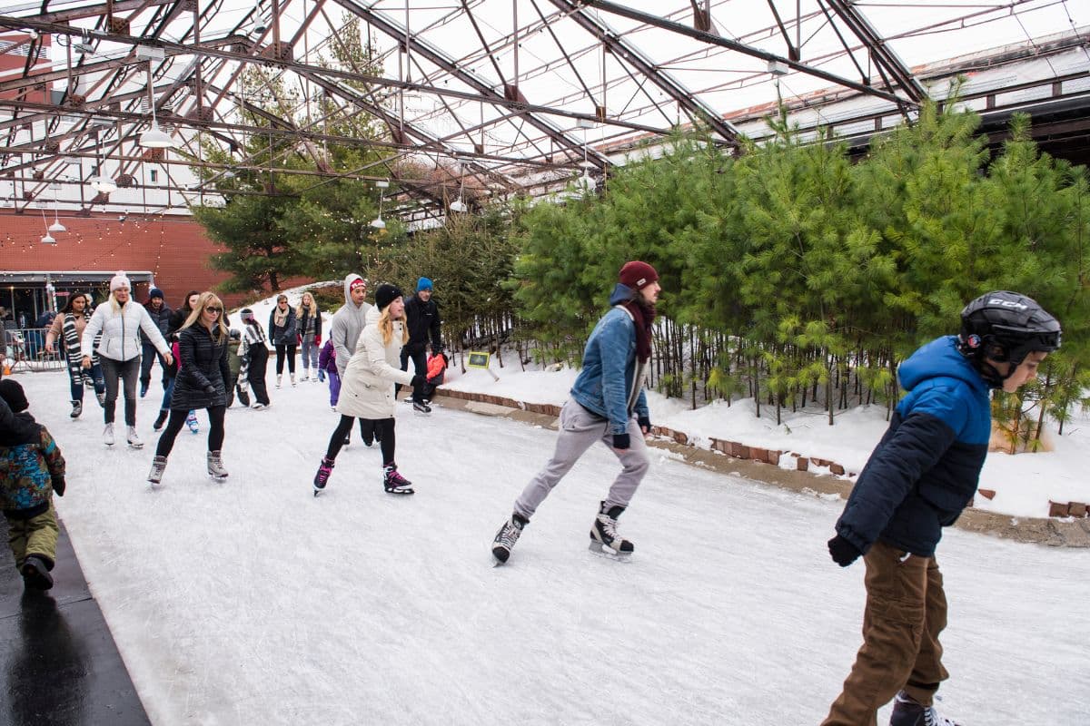 Evergreen Brickworks Free Public Skating